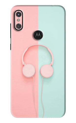 Music Lover Motorola Moto One Power Back Skin Wrap