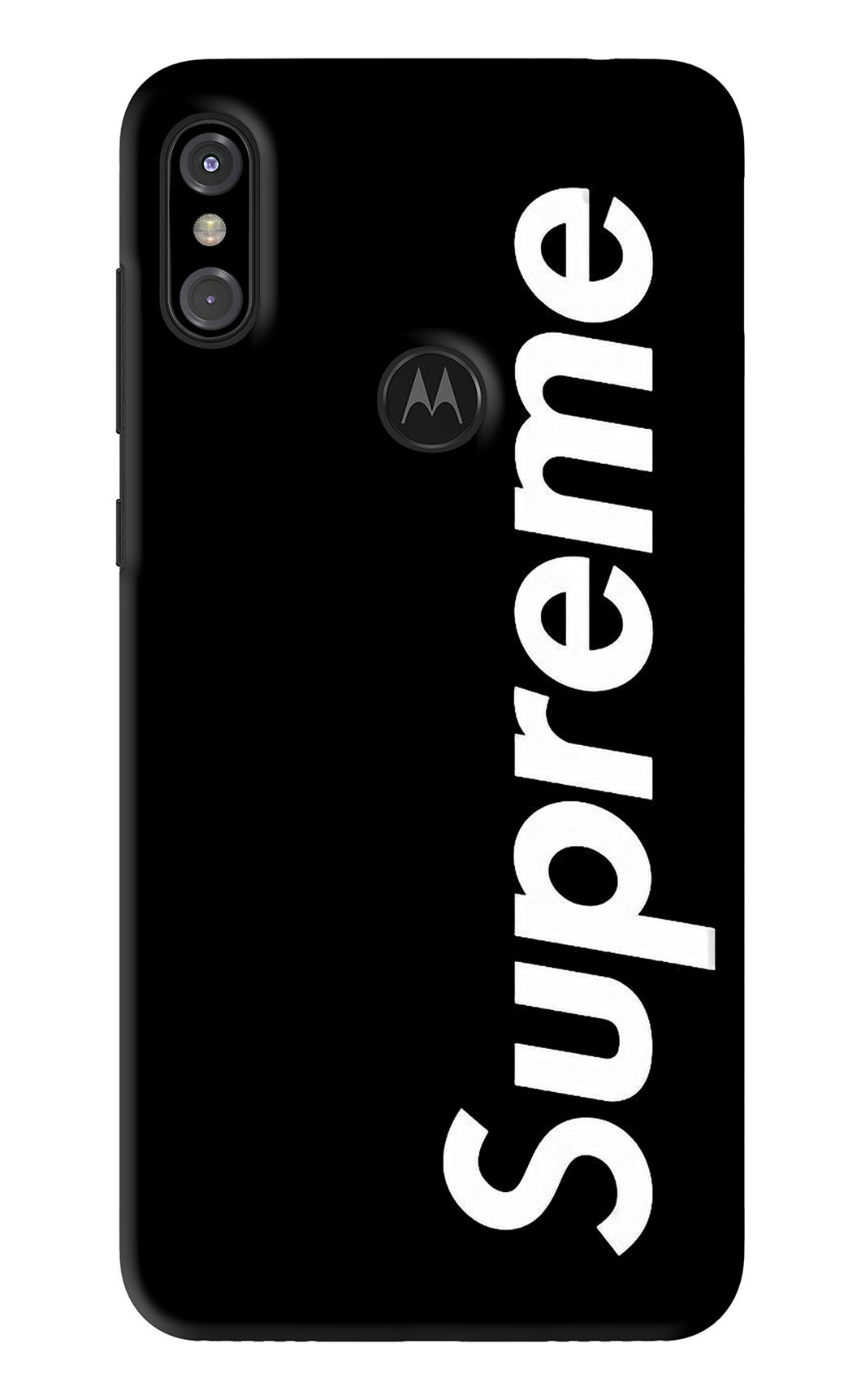 Supreme 1 Motorola Moto One Power Back Skin Wrap