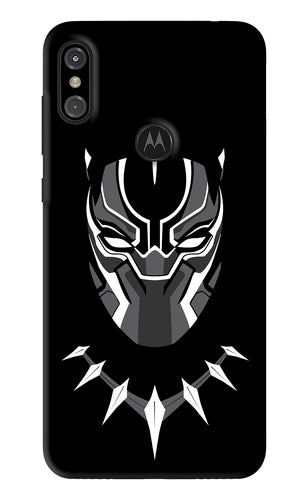 Black Panther Motorola Moto One Power Back Skin Wrap