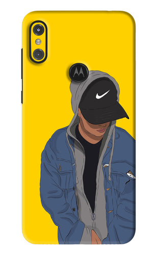 Nike Boy Motorola Moto One Power Back Skin Wrap