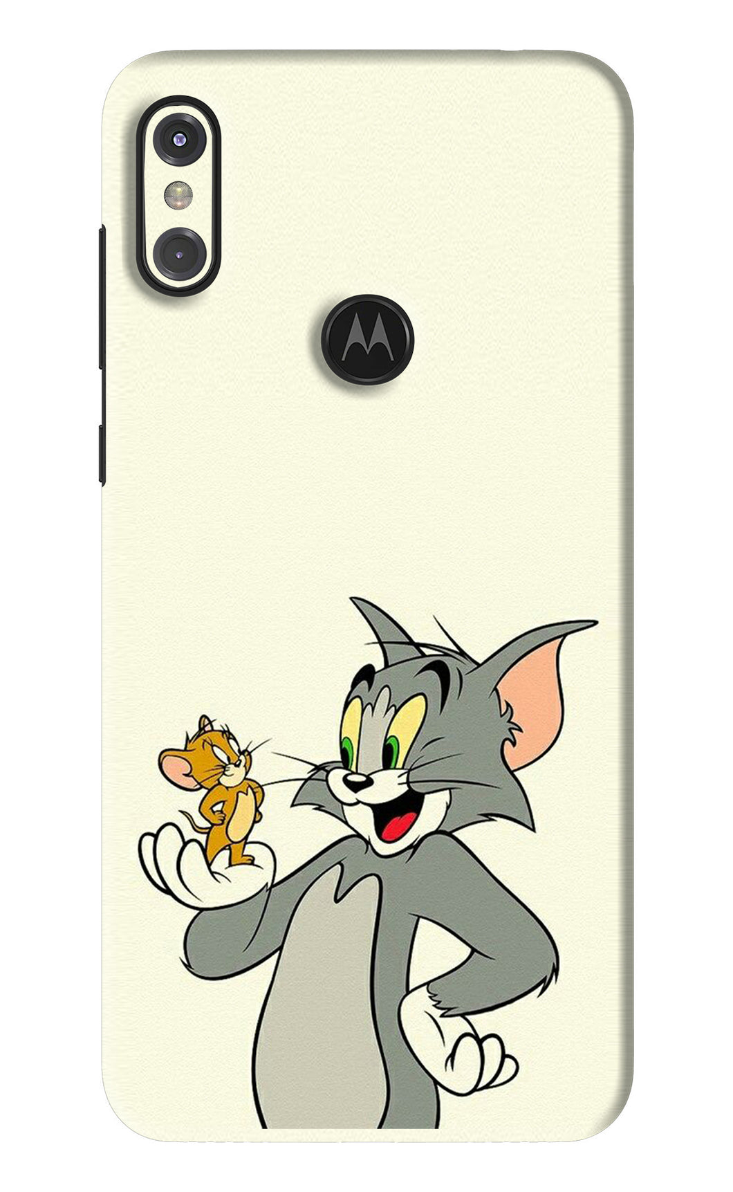 Tom & Jerry Motorola Moto One Power Back Skin Wrap