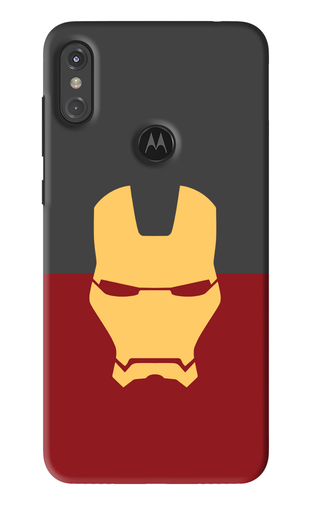 Ironman Motorola Moto One Power Back Skin Wrap