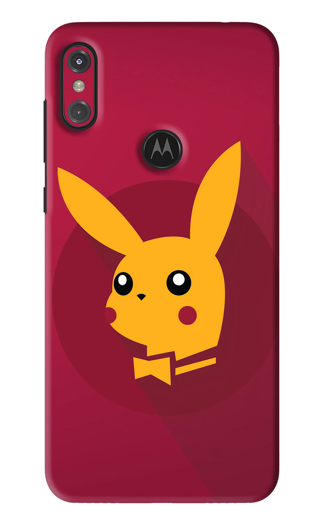 Pikachu Motorola Moto One Power Back Skin Wrap