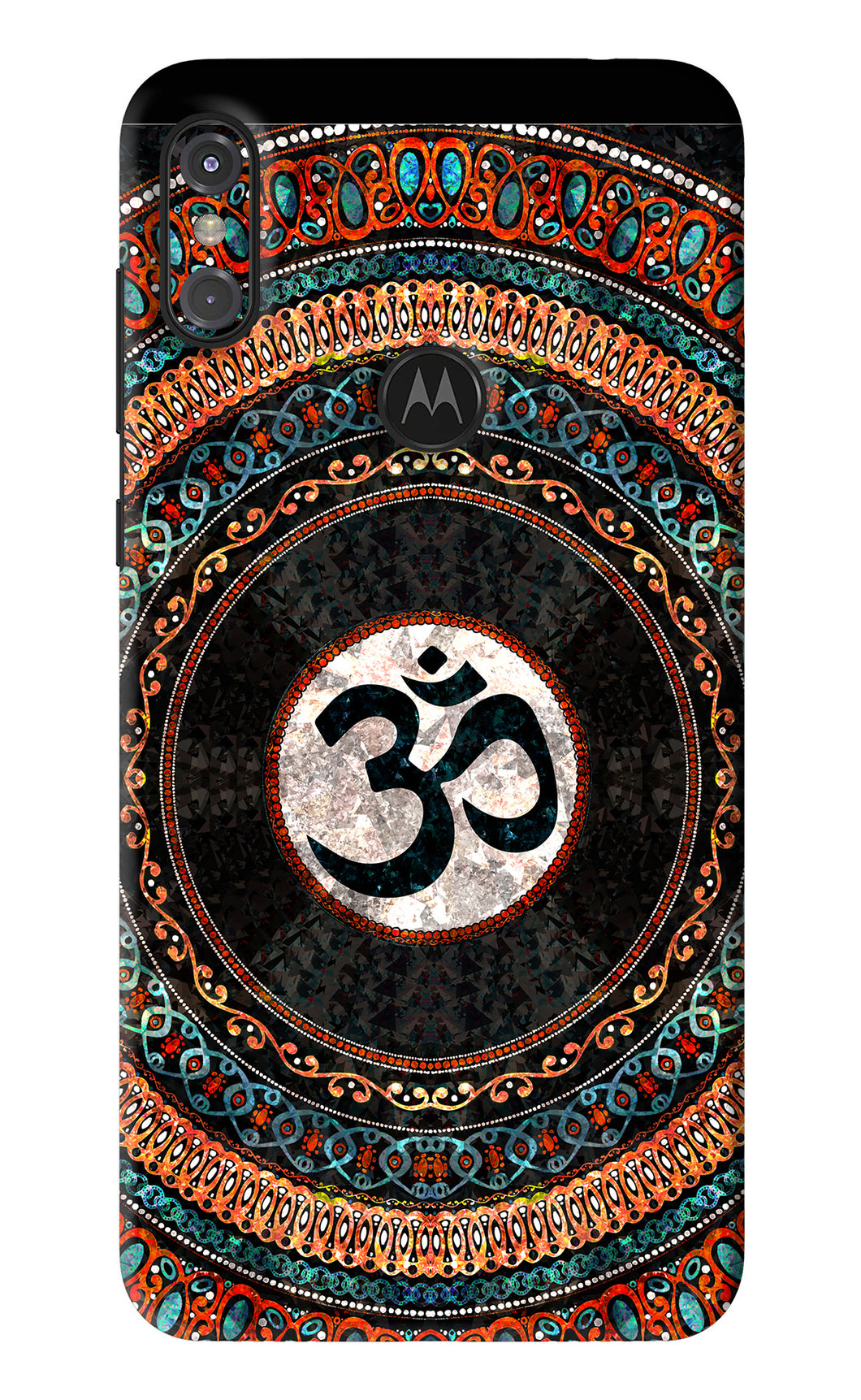 Om Culture Motorola Moto One Power Back Skin Wrap