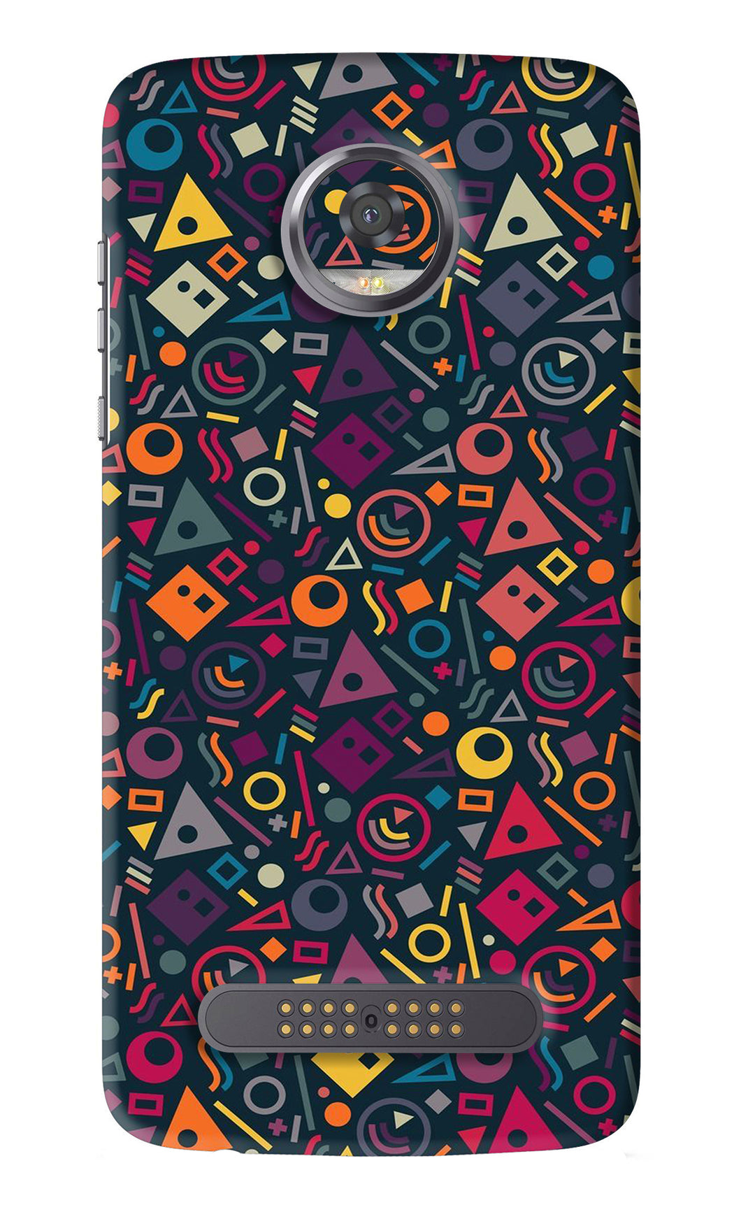 Geometric Abstract Motorola Moto Z2 Play Back Skin Wrap