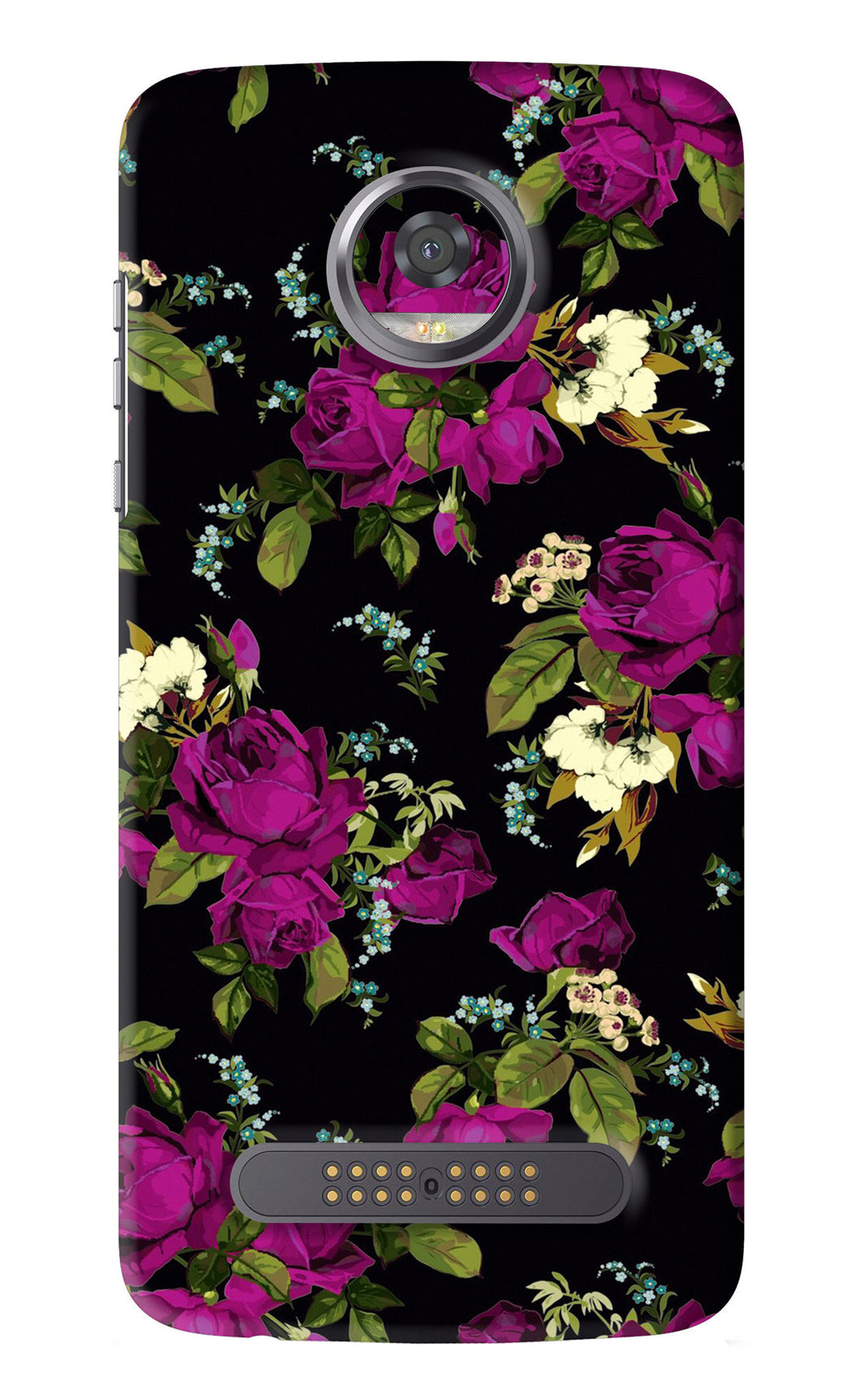 Flowers 3 Motorola Moto Z2 Play Back Skin Wrap