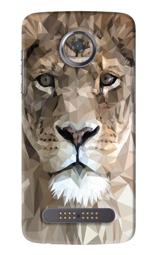 Lion Art Motorola Moto Z2 Play Back Skin Wrap