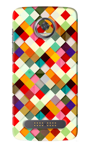 Geometric Abstract Colorful Motorola Moto Z2 Play Back Skin Wrap