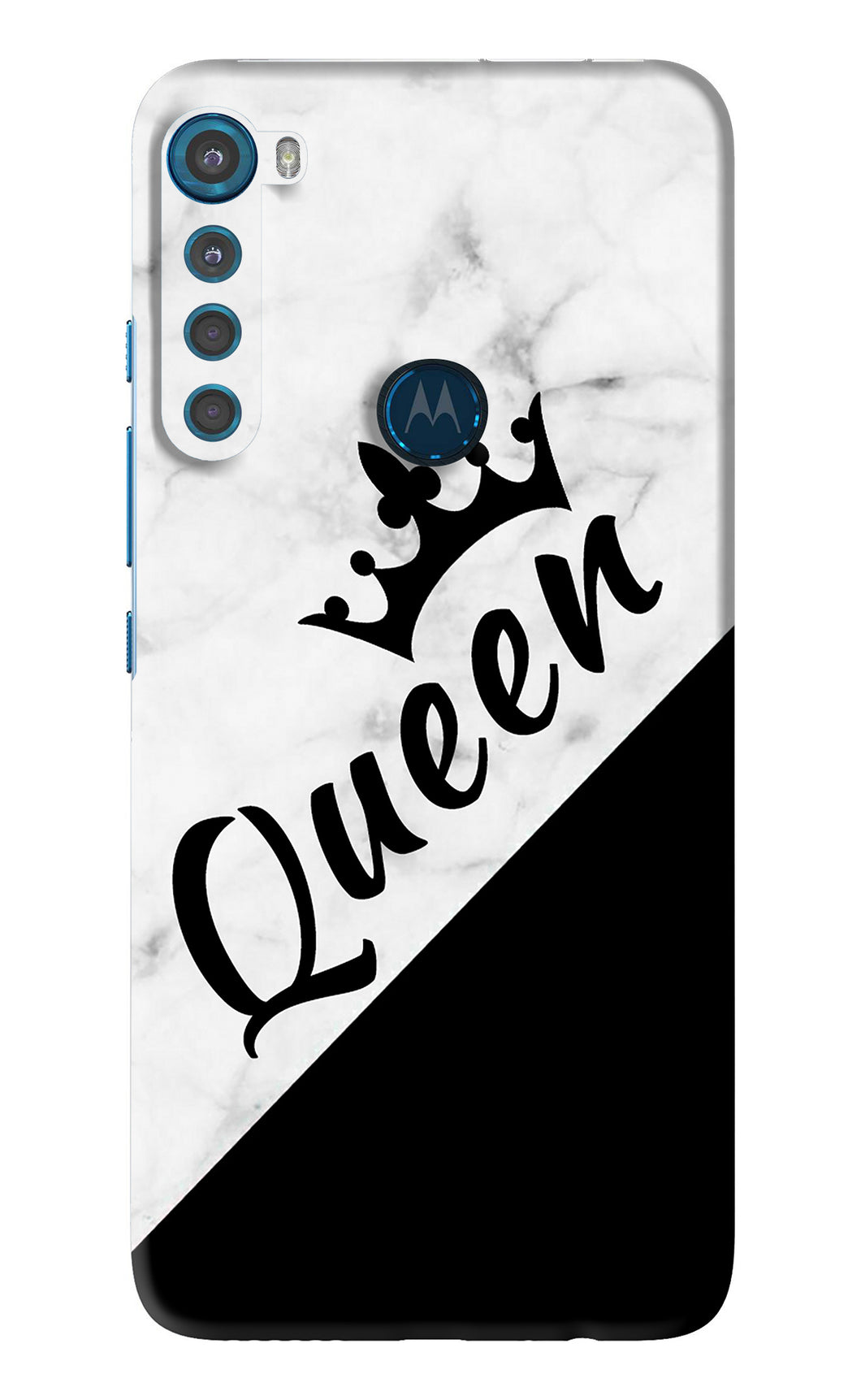 Queen Motorola Moto One Fusion Plus Back Skin Wrap