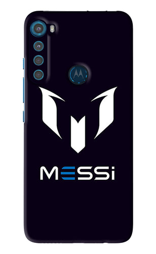 Messi Logo Motorola Moto One Fusion Plus Back Skin Wrap