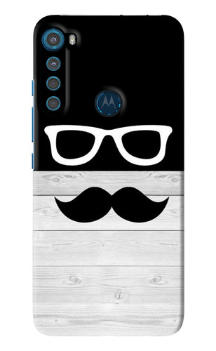 Mustache Motorola Moto One Fusion Plus Back Skin Wrap