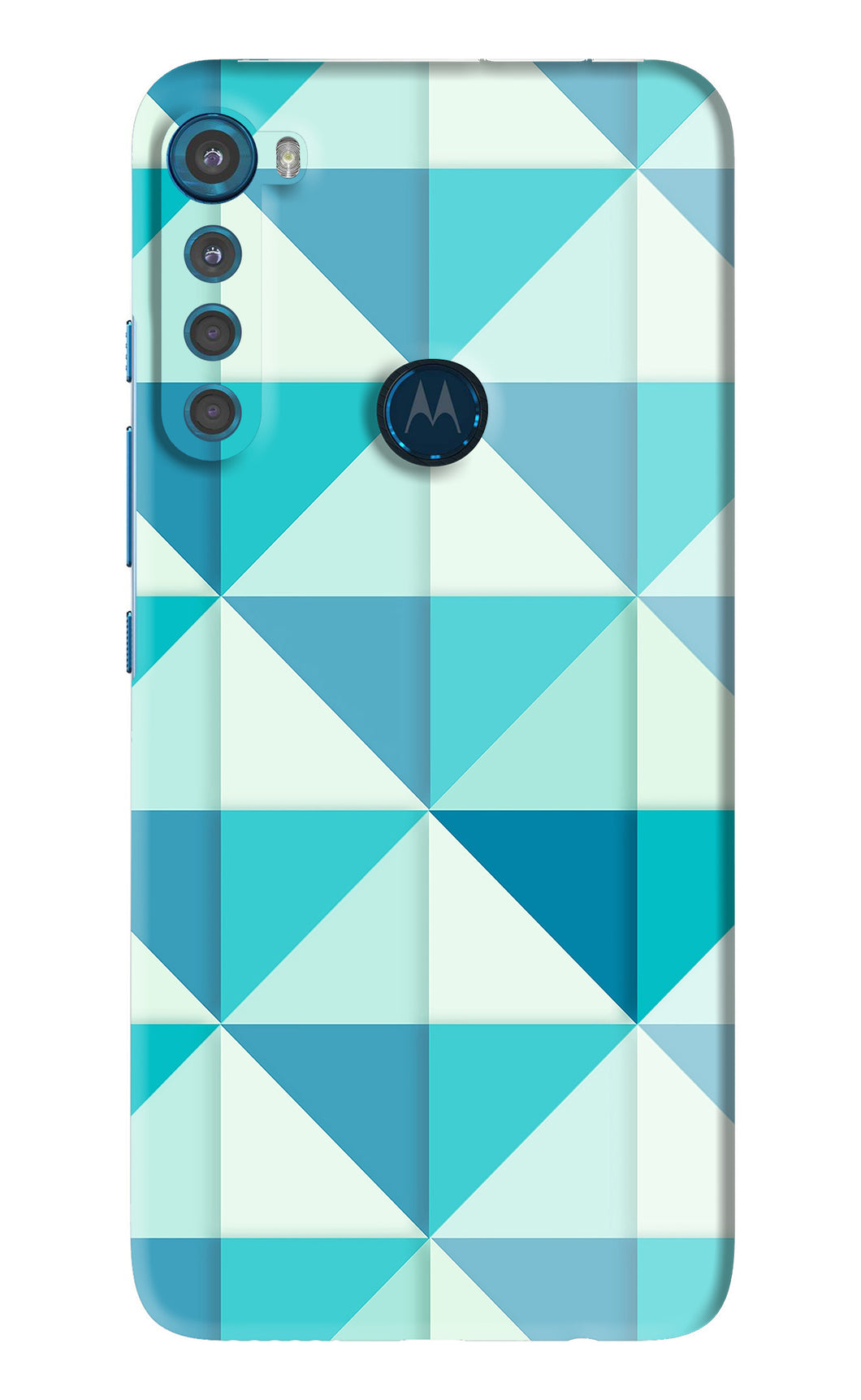 Abstract 2 Motorola Moto One Fusion Plus Back Skin Wrap