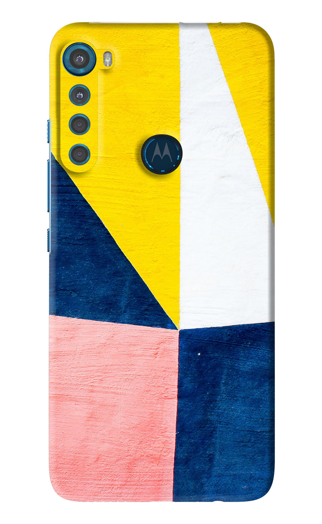 Colourful Art Motorola Moto One Fusion Plus Back Skin Wrap