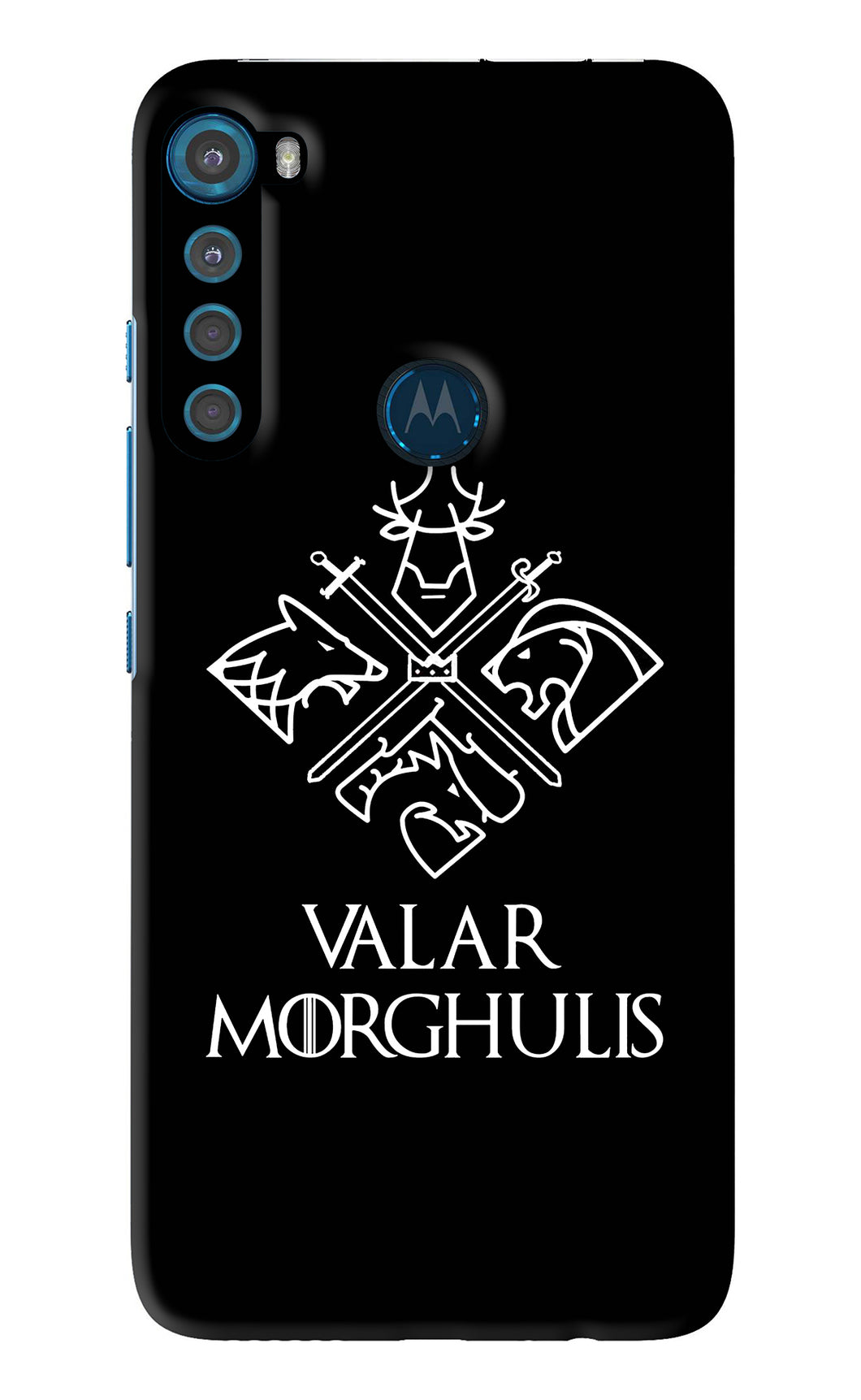 Valar Morghulis | Game Of Thrones Motorola Moto One Fusion Plus Back Skin Wrap