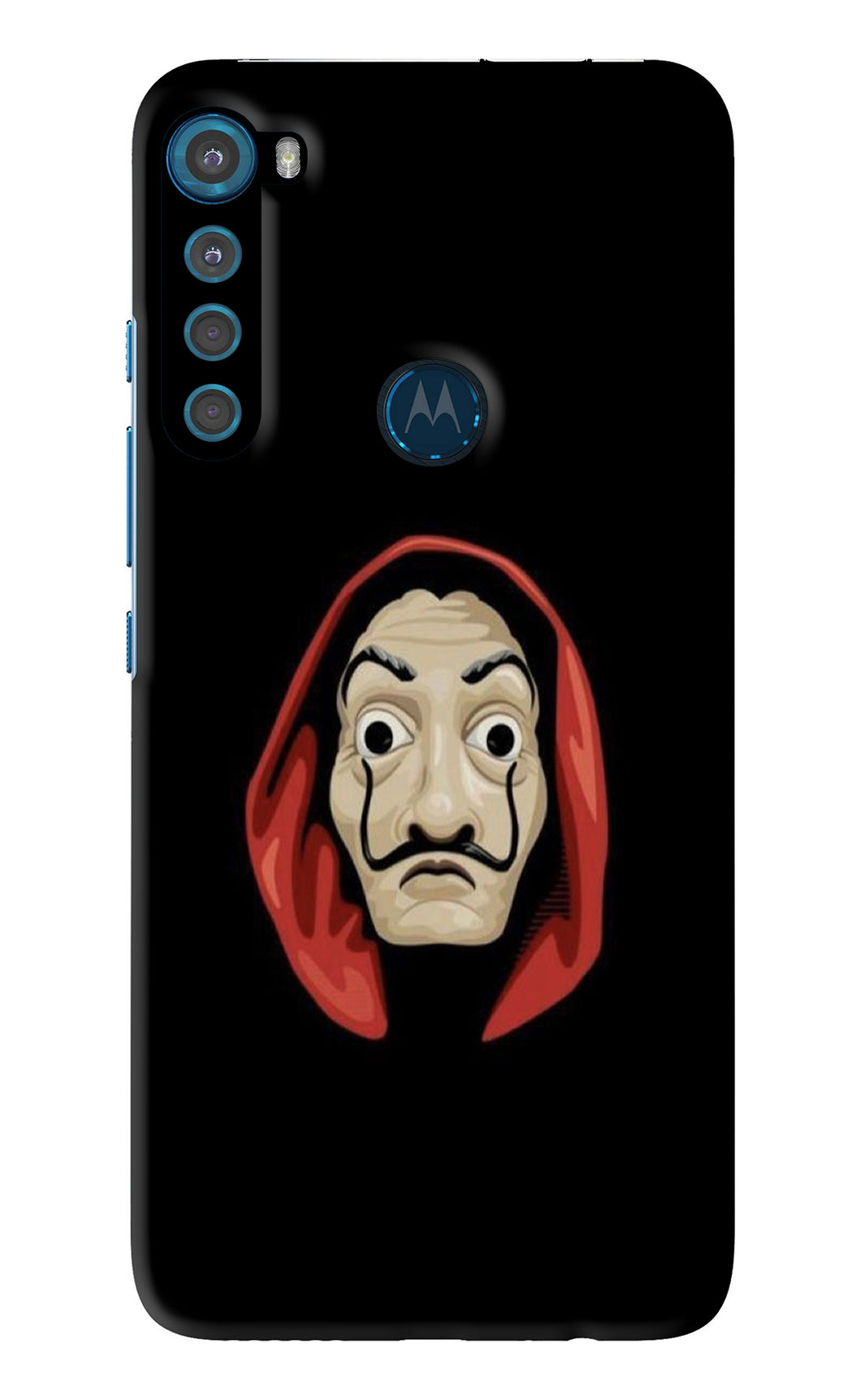 Money Heist Motorola Moto One Fusion Plus Back Skin Wrap