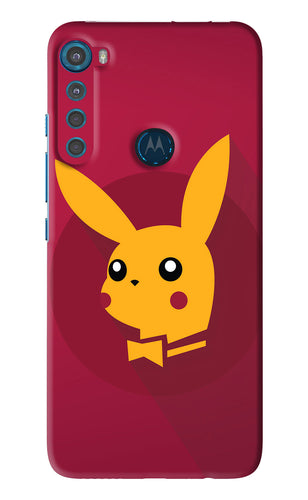 Pikachu Motorola Moto One Fusion Plus Back Skin Wrap