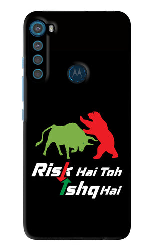 Risk Hai Toh Ishq Hai Motorola Moto One Fusion Plus Back Skin Wrap