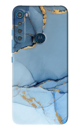 Blue Marble 1 Motorola Moto One Fusion Plus Back Skin Wrap