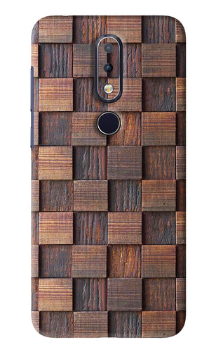 Wooden Cube Design Nokia 6 2017 Back Skin Wrap