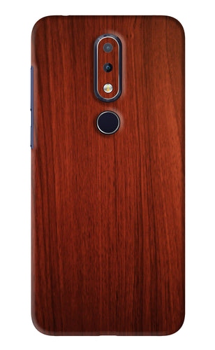 Wooden Plain Pattern Nokia 6 2017 Back Skin Wrap