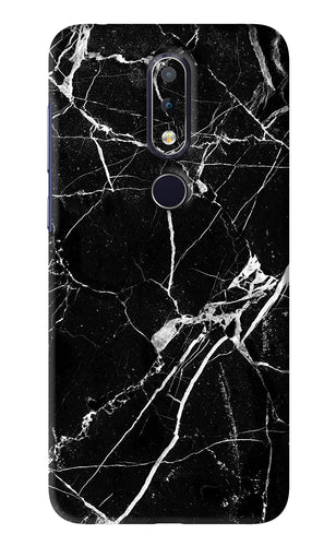 Black Marble Texture 2 Nokia 6 2017 Back Skin Wrap
