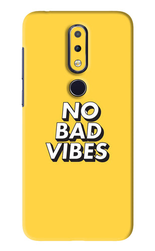 No Bad Vibes Nokia 6 2017 Back Skin Wrap