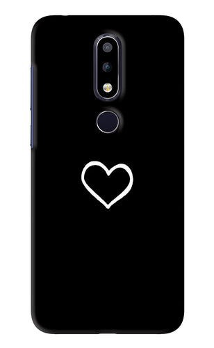 Heart Nokia 6 2017 Back Skin Wrap