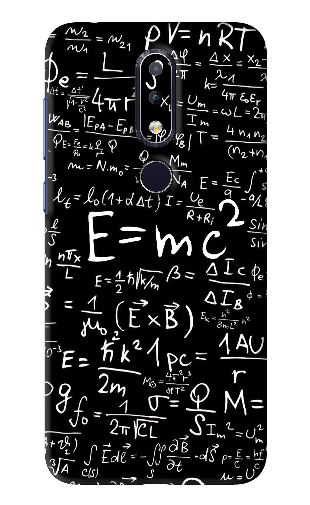 Physics Albert Einstein Formula Nokia 6 2017 Back Skin Wrap