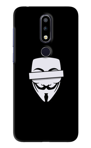Anonymous Face Nokia 6 2017 Back Skin Wrap