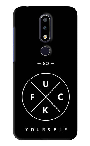 Go Fuck Yourself Nokia 6 2017 Back Skin Wrap