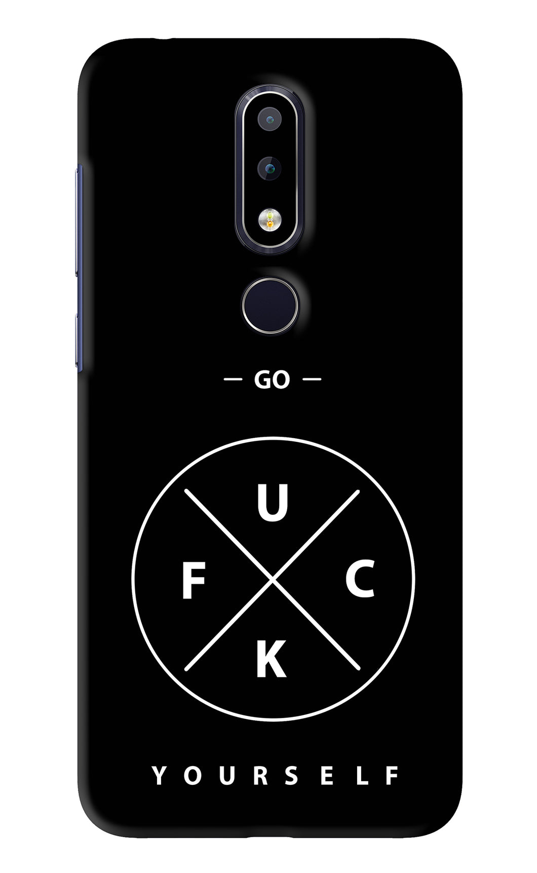Go Fuck Yourself Nokia 6 2017 Back Skin Wrap