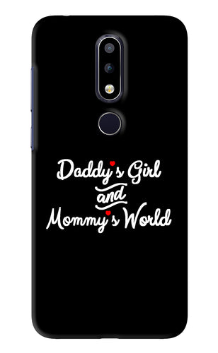 Daddy's Girl and Mommy's World Nokia 6 2017 Back Skin Wrap