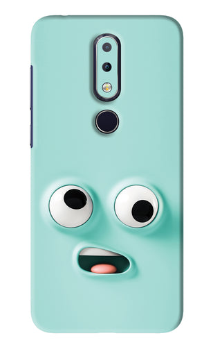 Silly Face Cartoon Nokia 6 2017 Back Skin Wrap