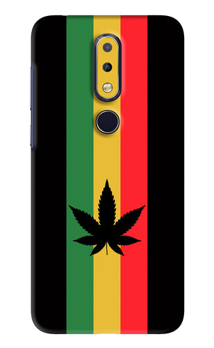 Weed Flag Nokia 6 2017 Back Skin Wrap