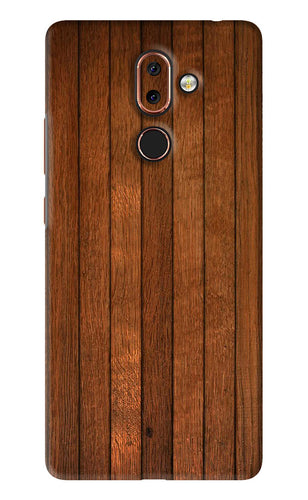Wooden Artwork Bands Nokia 7 Plus Back Skin Wrap