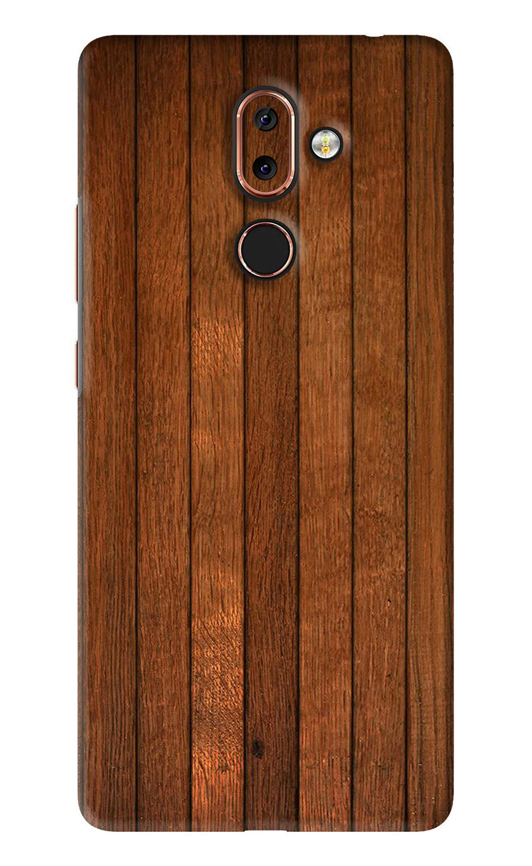 Wooden Artwork Bands Nokia 7 Plus Back Skin Wrap