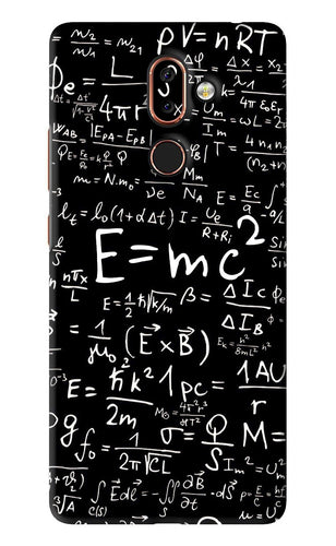 Physics Albert Einstein Formula Nokia 7 Plus Back Skin Wrap