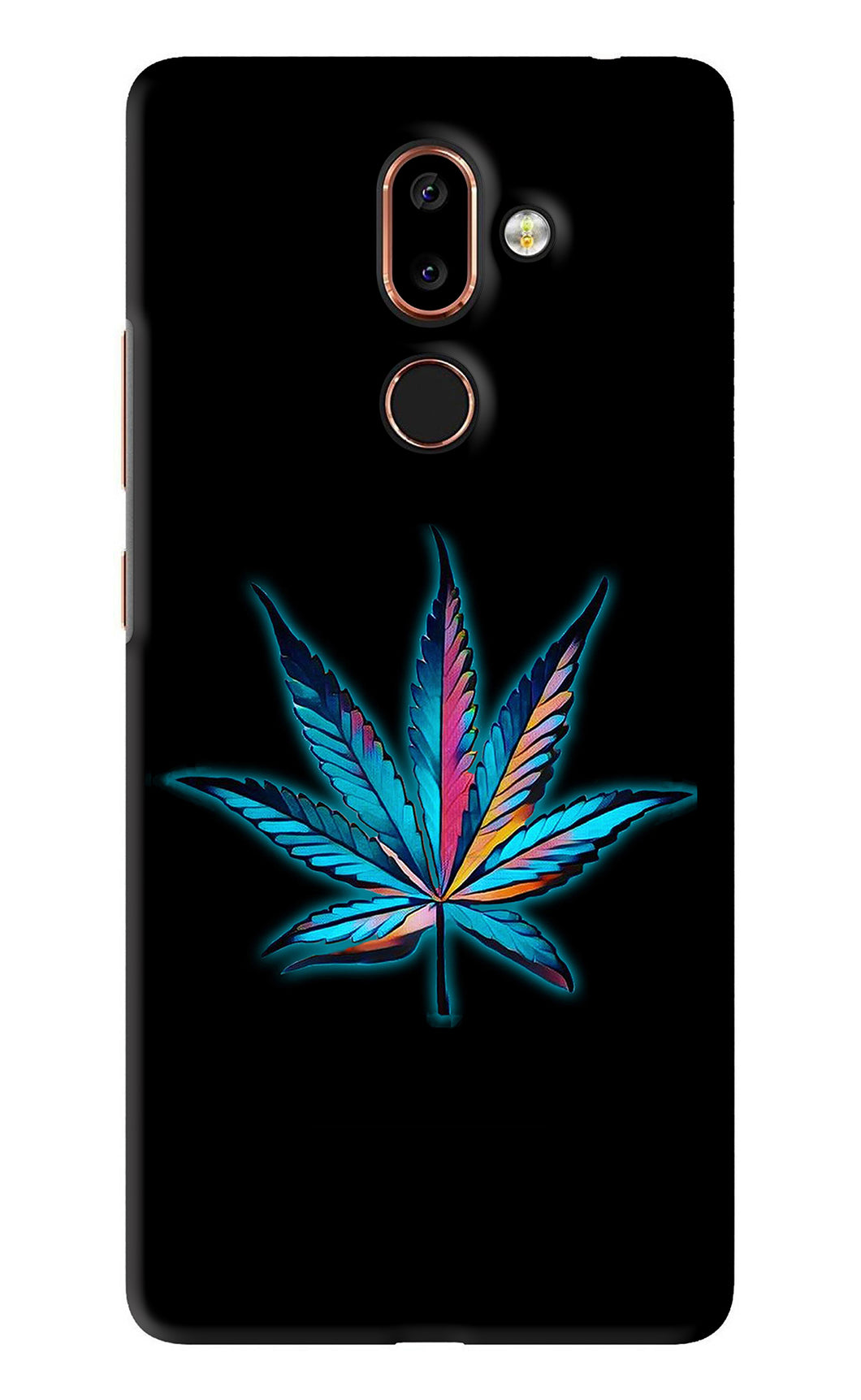 Weed Nokia 7 Plus Back Skin Wrap