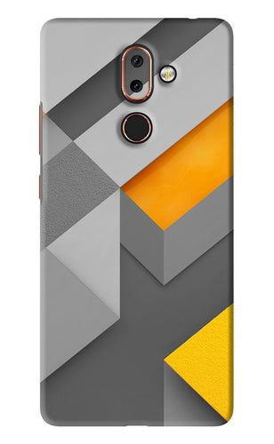 Abstract Nokia 7 Plus Back Skin Wrap