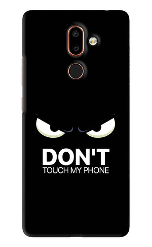 Don'T Touch My Phone Nokia 7 Plus Back Skin Wrap