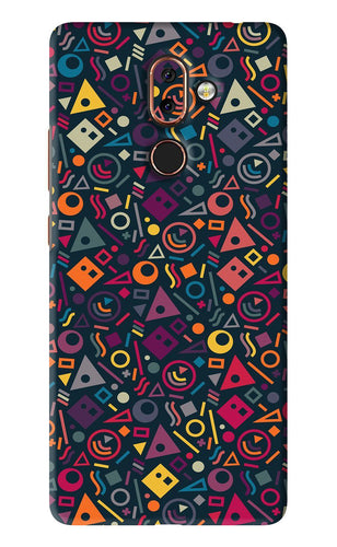 Geometric Abstract Nokia 7 Plus Back Skin Wrap