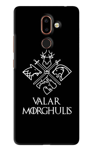 Valar Morghulis | Game Of Thrones Nokia 7 Plus Back Skin Wrap
