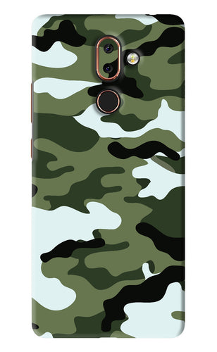 Camouflage 1 Nokia 7 Plus Back Skin Wrap