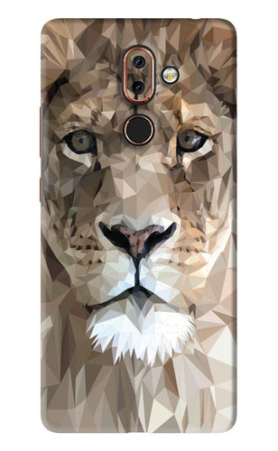 Lion Art Nokia 7 Plus Back Skin Wrap