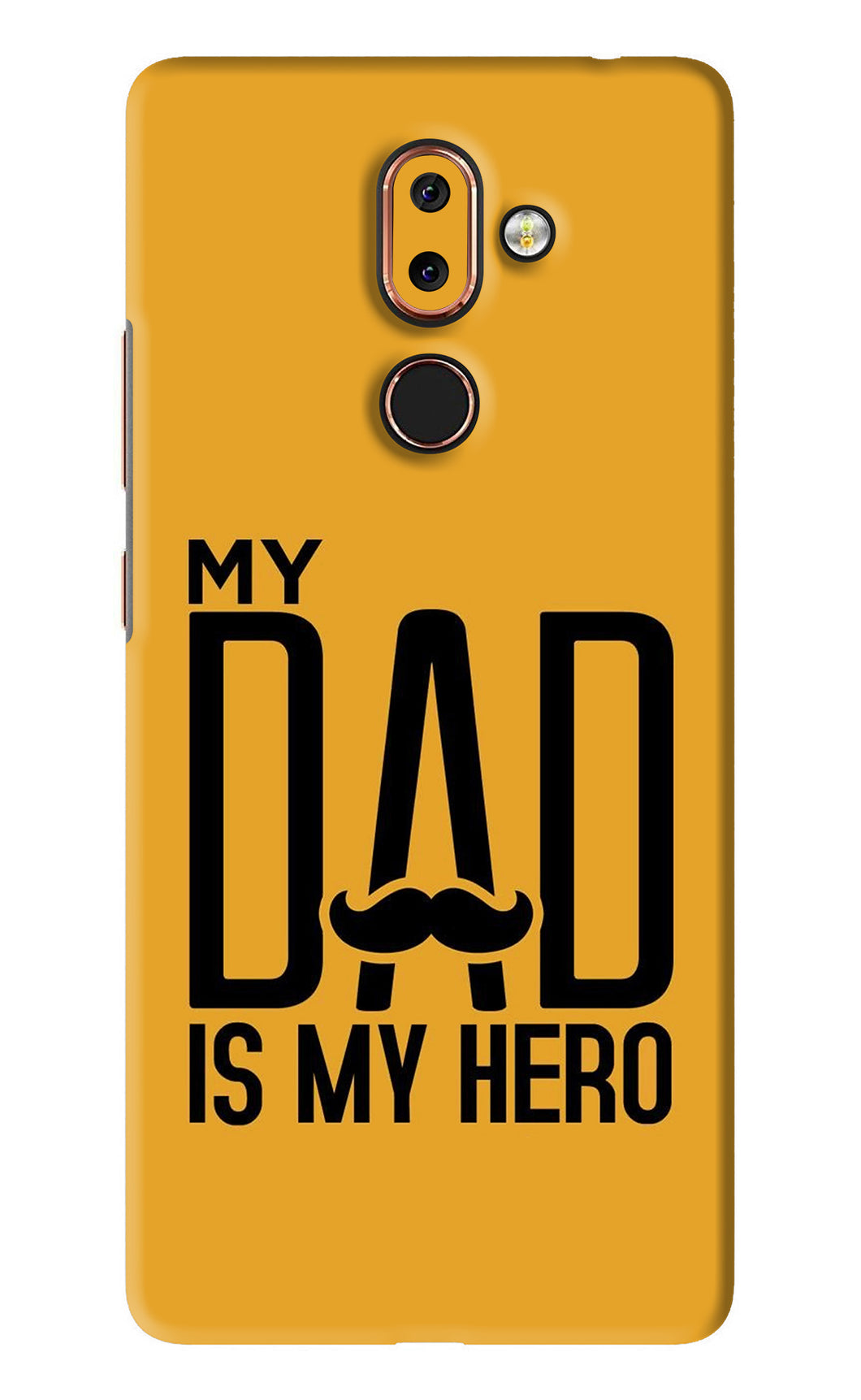 My Dad Is My Hero Nokia 7 Plus Back Skin Wrap