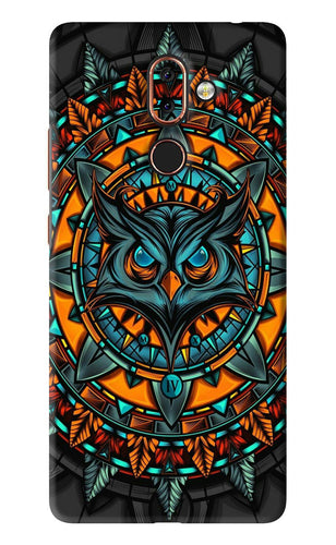 Angry Owl Art Nokia 7 Plus Back Skin Wrap
