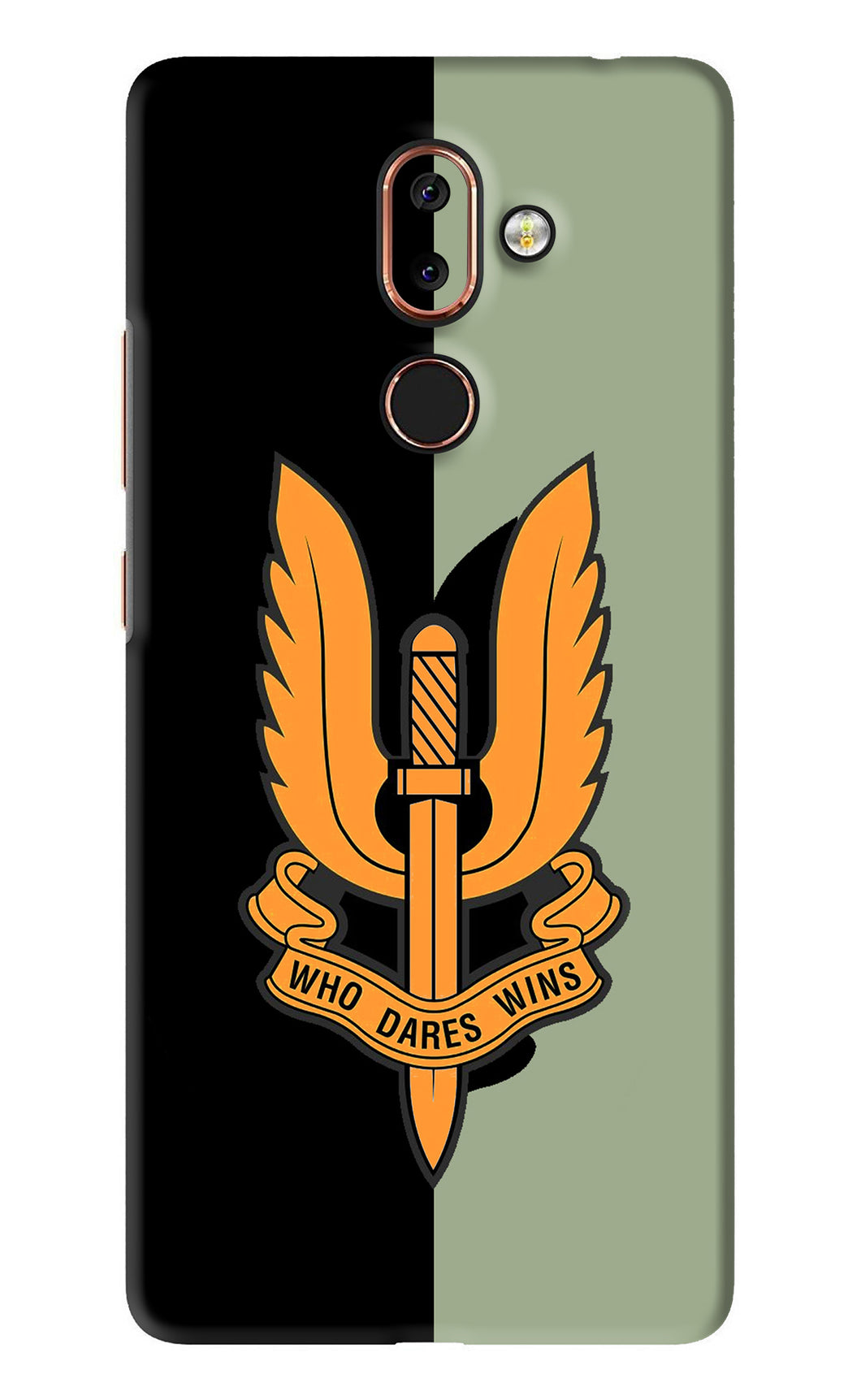 Balidan Logo Nokia 7 Plus Back Skin Wrap