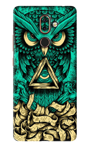 Green Owl Nokia 7 Plus Back Skin Wrap
