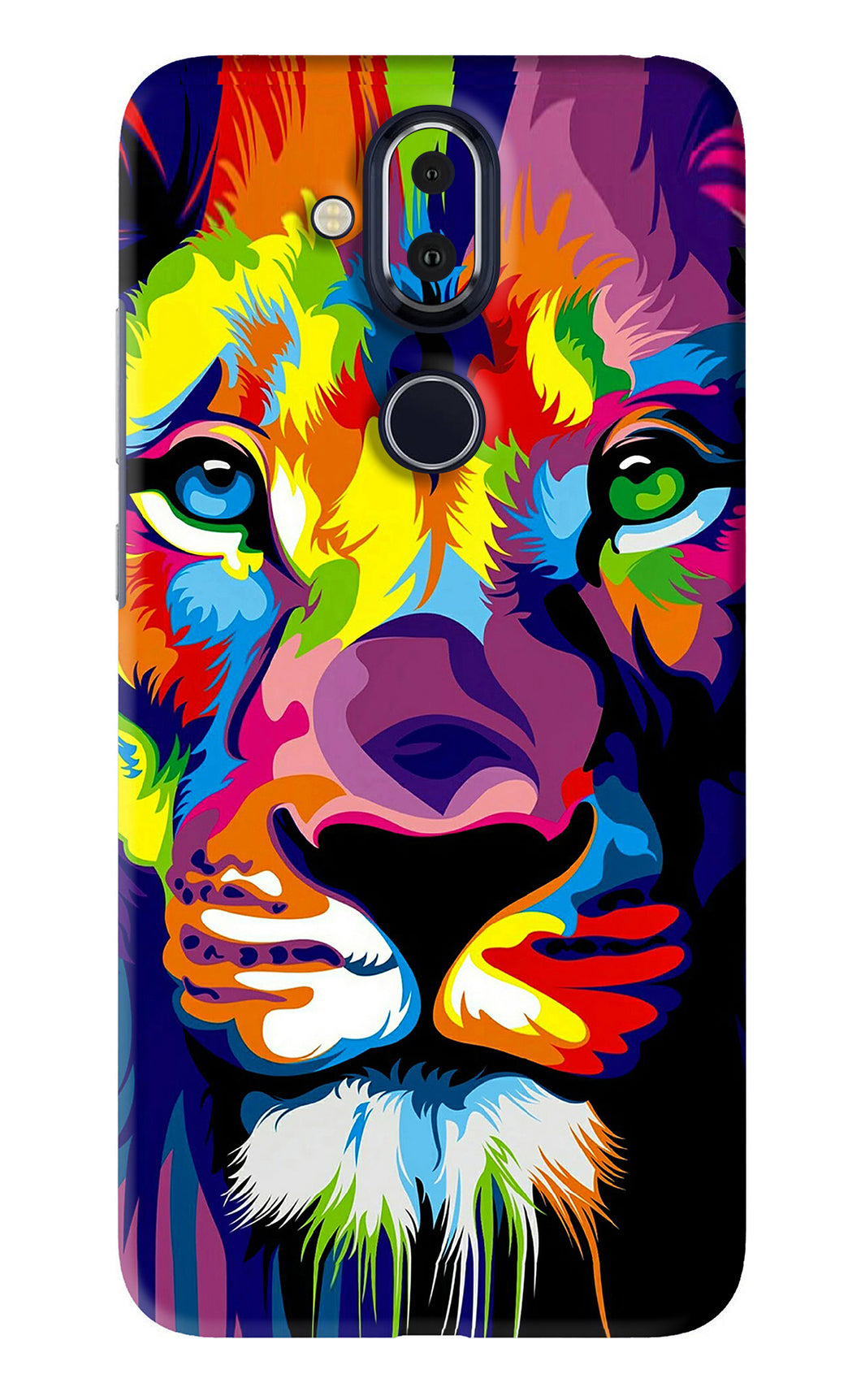 Lion Nokia 8 Back Skin Wrap