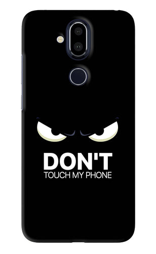 Don'T Touch My Phone Nokia 8 Back Skin Wrap